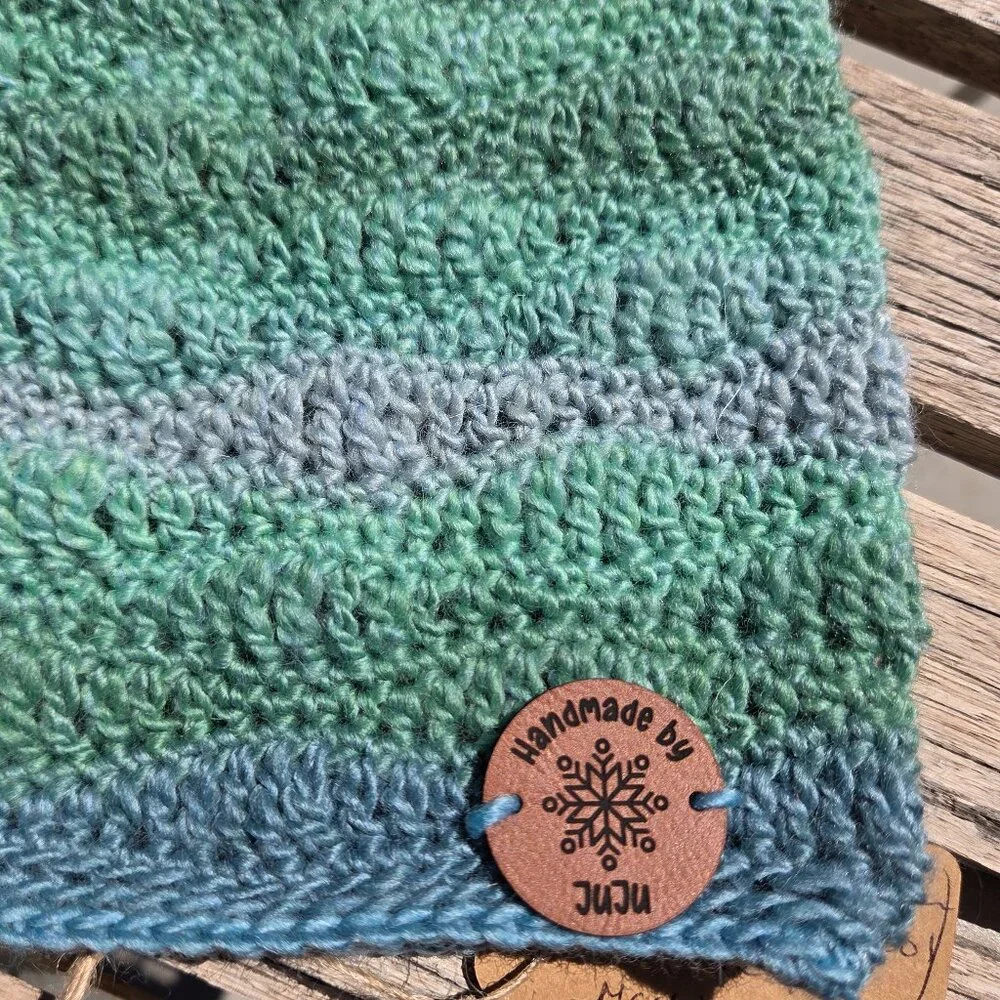 Artisan Handmade Crochet Lightweight Merino Wool Blend 